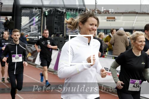 Amsterdam 16 maart 2024
Radio 538 run tbv het Prinses Maxima Centrum in het Olympisch stadion. Oa aanwezig 
Dafne Schippers