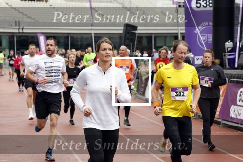 Amsterdam 16 maart 2024
Radio 538 run tbv het Prinses Maxima Centrum in het Olympisch stadion. Oa aanwezig 
Dafne Schippers