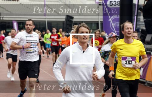 Amsterdam 16 maart 2024
Radio 538 run tbv het Prinses Maxima Centrum in het Olympisch stadion. Oa aanwezig 
Dafne Schippers