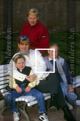Barcelona 20 Februari 1995
Ronald Koeman met zijn vrouw Bartina Koeman, Debbie Koeman en Tim Koeman