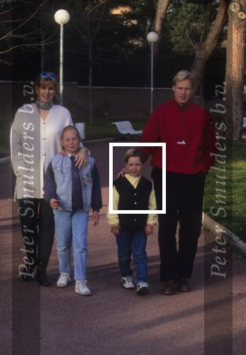 Barcelona 20 Februari 1995
Ronald Koeman met zijn vrouw Bartina Koeman, Debbie Koeman en Tim Koeman