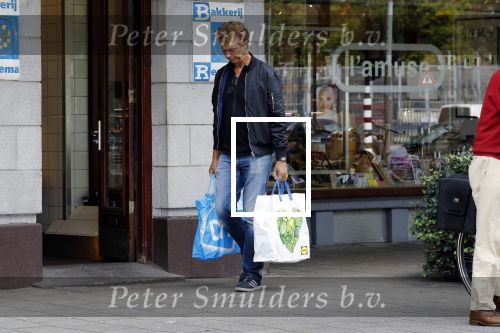 Amsterdam 1 september 2017  
Derk Bolt doet boodschappen in Amsterdam zuid.