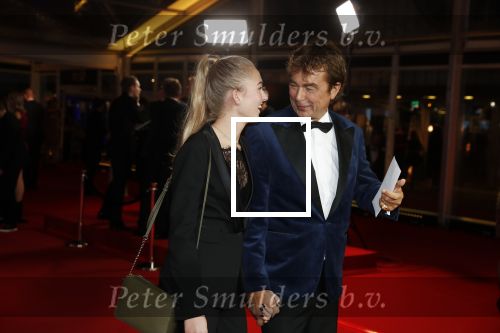 Amsterdam 12 oktober 2017 
Uitreiking televizierring in het afas live theater. 
Derk Bolt met dochter