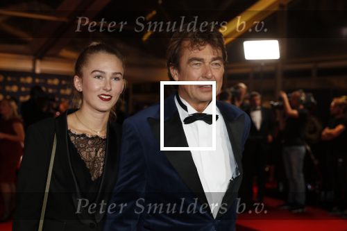 Amsterdam 12 oktober 2017 
Uitreiking televizierring in het afas live theater. 
Derk Bolt met dochter