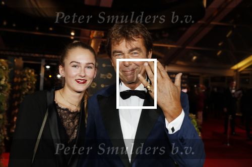 Amsterdam 12 oktober 2017 
Uitreiking televizierring in het afas live theater. 
Derk Bolt met dochter