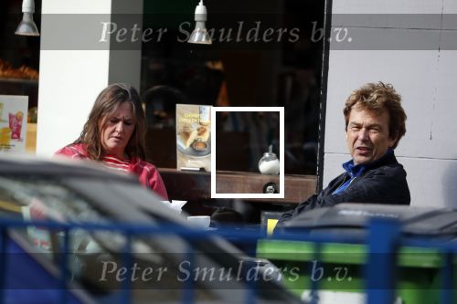 Amsterdam 15 september 2017
Derk Bolt drinkt kopje koffie met een vriendin bij de coffee company