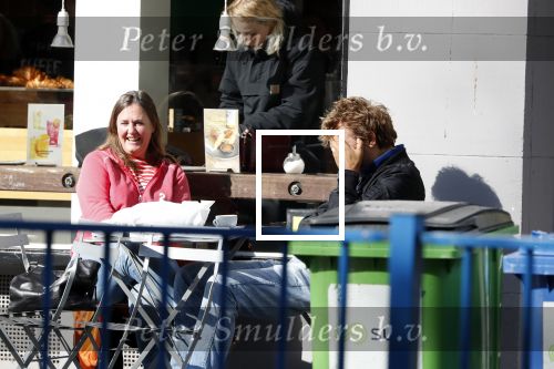 Amsterdam 15 september 2017
Derk Bolt drinkt kopje koffie met een vriendin bij de coffee company