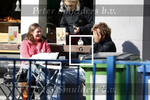 Amsterdam 15 september 2017
Derk Bolt drinkt kopje koffie met een vriendin bij de coffee company