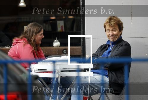 Amsterdam 15 september 2017
Derk Bolt drinkt kopje koffie met een vriendin bij de coffee company