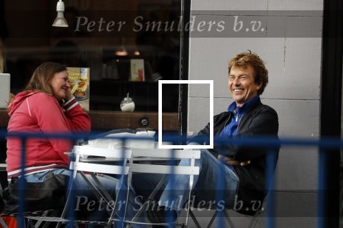 Amsterdam 15 september 2017
Derk Bolt drinkt kopje koffie met een vriendin bij de coffee company