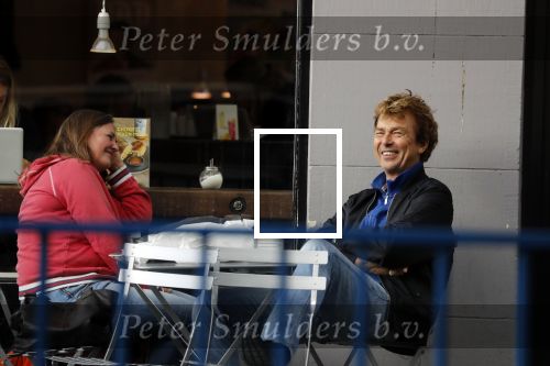Amsterdam 15 september 2017
Derk Bolt drinkt kopje koffie met een vriendin bij de coffee company