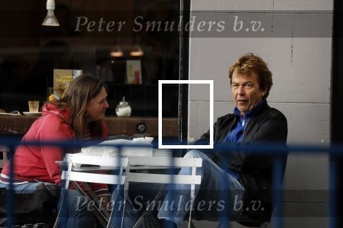 Amsterdam 15 september 2017
Derk Bolt drinkt kopje koffie met een vriendin bij de coffee company