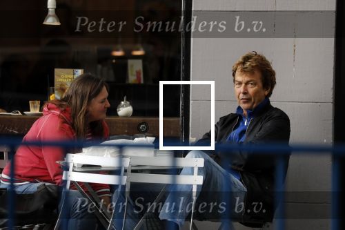 Amsterdam 15 september 2017
Derk Bolt drinkt kopje koffie met een vriendin bij de coffee company