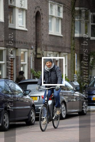Amsterdam 22 april 2016
Derk Bolt op de fiets in Amsterdam.