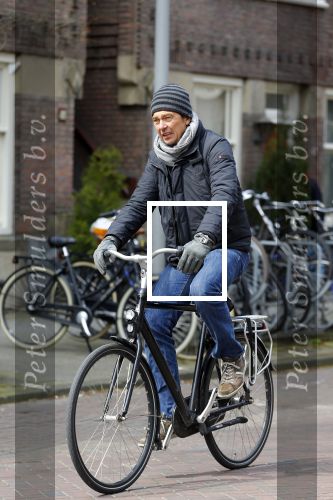 Amsterdam 22 april 2016
Derk Bolt op de fiets in Amsterdam.