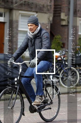 Amsterdam 22 april 2016
Derk Bolt op de fiets in Amsterdam.