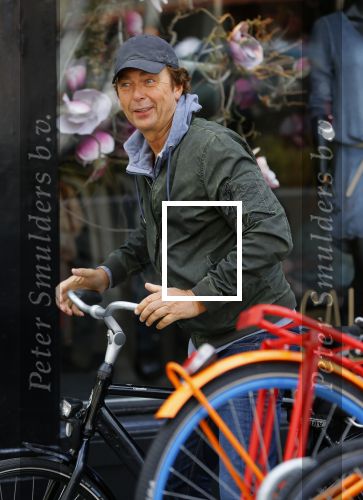 Amsterdam 26 mei 2015   
Derk Bolt op de fiets in amsterdam zuid