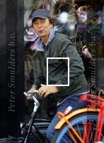 Amsterdam 26 mei 2015   
Derk Bolt op de fiets in amsterdam zuid
