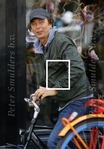 Amsterdam 26 mei 2015   
Derk Bolt op de fiets in amsterdam zuid