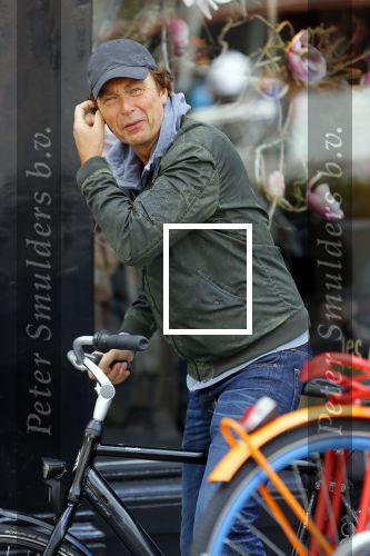 Amsterdam 26 mei 2015   
Derk Bolt op de fiets in amsterdam zuid