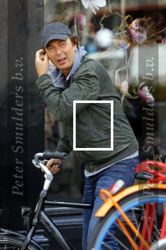 Amsterdam 26 mei 2015   
Derk Bolt op de fiets in amsterdam zuid