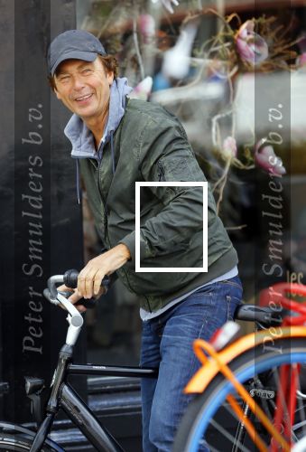 Amsterdam 26 mei 2015   
Derk Bolt op de fiets in amsterdam zuid