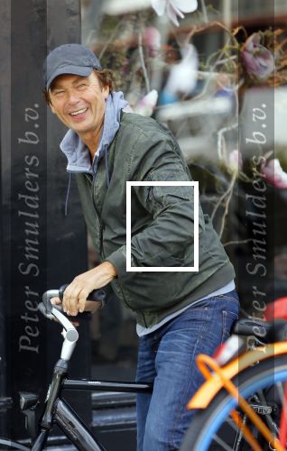 Amsterdam 26 mei 2015   
Derk Bolt op de fiets in amsterdam zuid