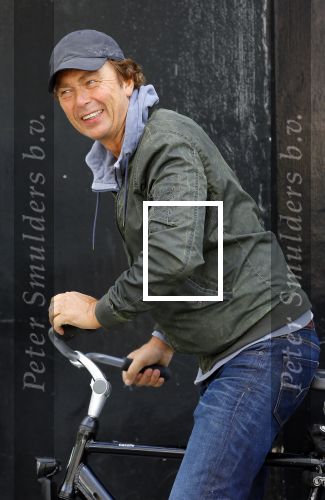 Amsterdam 26 mei 2015   
Derk Bolt op de fiets in amsterdam zuid