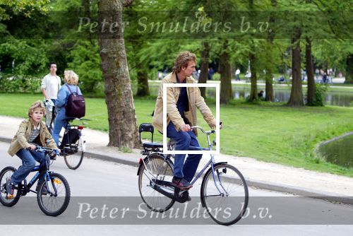 Amsterdam 27 mei 2003
derk bolt (spoorloos) met zoontje in het vondelpark
