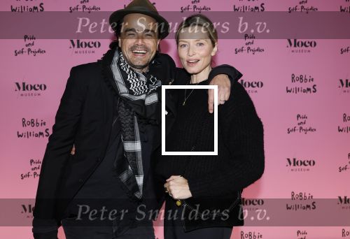 Amsterdam 7 maart 2024
Opening expositie Robbie Williams in het Moco museum. Dinand Woesthoff met zijn vrouw Lucy