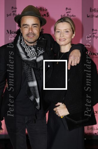 Amsterdam 7 maart 2024
Opening expositie Robbie Williams in het Moco museum. Dinand Woesthoff met zijn vrouw Lucy