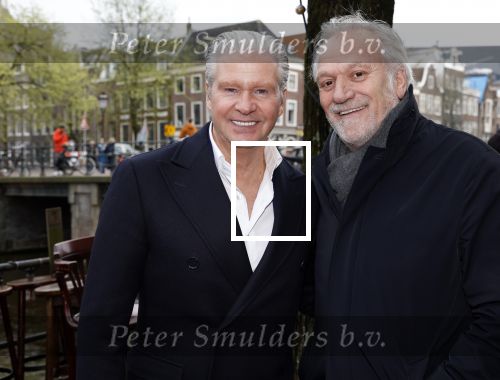 Amsterdam 21 maart 2024
Cd presentatie Billy Dans in de Jordaan. Dries Roelvink met manager Frank Wisse