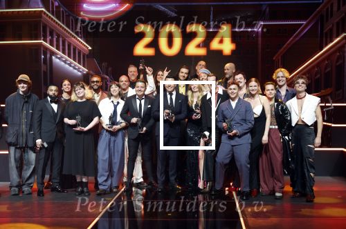 Leusden 4 maart 2024
Uitreikings edisons pop 2024 in het AFAS theater in Leusden. Alle winnaars waaronder Sef Sharon v d Adel Jan Smit Marco Schuitmaker Son Mieux Meau Reinier Zonneveld en Within Temptation