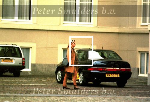 Emily Bremers, vriendin von  Prins Willem-Alexander
24-09-1997 bij het paleis van de prins
   Foto Peter Smulders Eindhoven  BV .