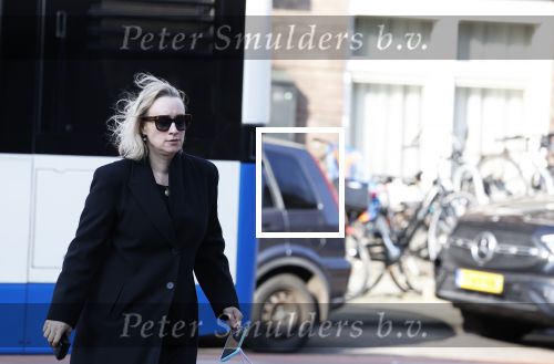 Amsterdam 8 maart 2024
Eva Jinek doet boodschappen in Amsterdam zuid.
