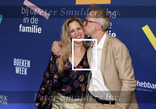 Amsterdam 15 maart 2024
Boekenbal in de stadschouwburg. Eva Rovers met partner