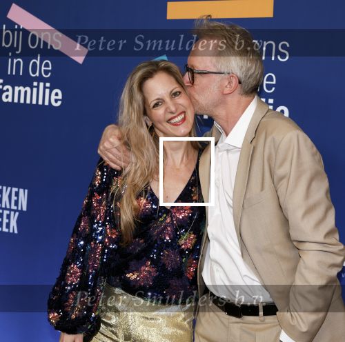 Amsterdam 15 maart 2024
Boekenbal in de stadschouwburg. Eva Rovers met partner
