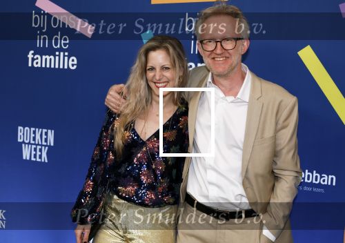 Amsterdam 15 maart 2024
Boekenbal in de stadschouwburg. Eva Rovers met partner