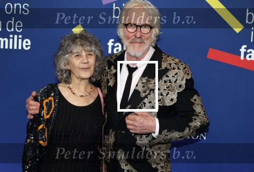 Amsterdam 15 maart 2024
Boekenbal in de stadschouwburg. Freek de Jonge met zijn vrouw Hella