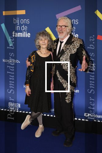 Amsterdam 15 maart 2024
Boekenbal in de stadschouwburg. Freek de Jonge met zijn vrouw Hella