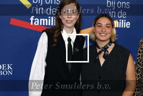Amsterdam 15 maart 2024
Boekenbal in de stadschouwburg. Hanna Bervoets  met partner