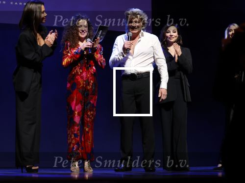 Amsterdam 14 maart 2024
Presentatie nieuwe show Hans Klok in Carre . Katja Schuurman doet presentatie. Jenily Wagenmakers (links), Zarina Potapova en Bo Yael Ufkes