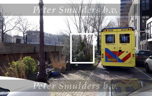 Amsterdam 7 maart 2024
Hans v d Togt wordt met de ambulance opgehaald bij zijn woonark / woonboot en daarna met loeiende sirenes naar het AMC gebracht.