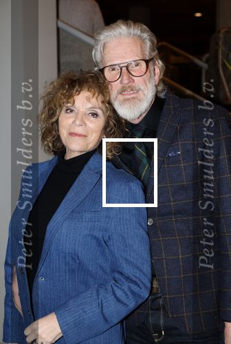 Amstelveen 22 januari 2024
Premiere Top Vrouwen in schouwburg van Amstelveen . Henriette Tol met partner Rob Snoek