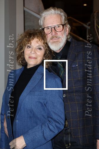 Amstelveen 22 januari 2024
Premiere Top Vrouwen in schouwburg van Amstelveen . Henriette Tol met partner Rob Snoek