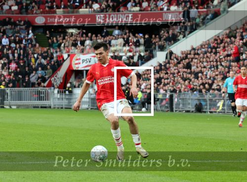 Eindhoven, 3 maart 2024 PSV-Feyenoord, eindstand 2-2 
Kompetitie Seizoen 2023-2024
Hirving Lozano