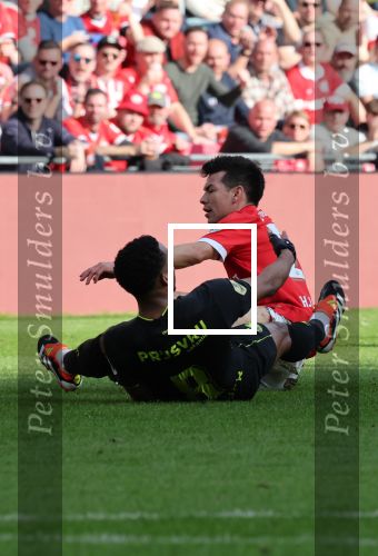 Eindhoven, 3 maart 2024 PSV-Feyenoord, eindstand 2-2 
Kompetitie Seizoen 2023-2024
Hirving Lozano