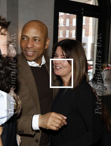 Amsterdam 19 maart 2024
Boekpresentatie Angelique Woudenberg in restaurant Breda. Humberto Tan met zijn ex Ineke en dochter Julia Tan