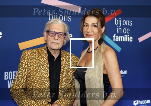 Amsterdam 15 maart 2024
Boekenbal in de stadschouwburg. Jan Siebelink en dochter Janneke Siebelink