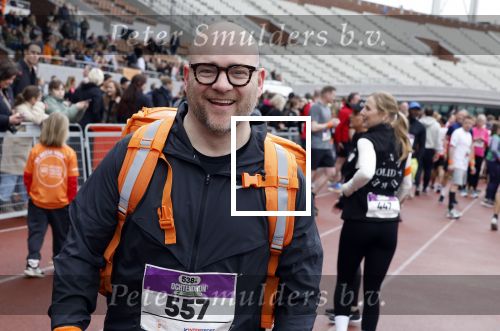 Amsterdam 16 maart 2024
Radio 538 run tbv het Prinses Maxima Centrum in het Olympisch stadion. Oa aanwezig 
Jelte v d Goot